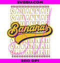 Savannah Bananas PNG, Retro Baseball PNG, Baseball Fan PNG