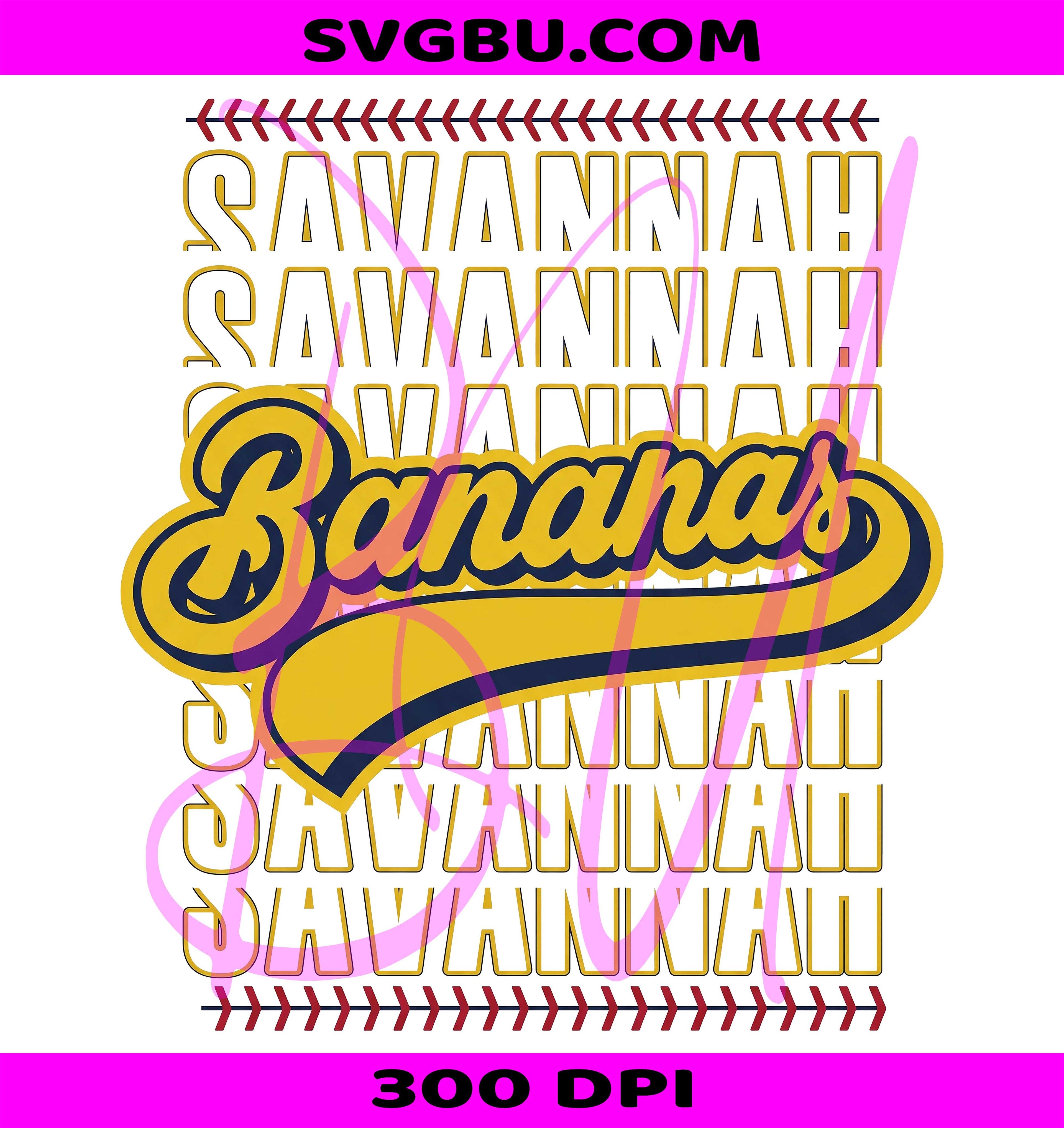Savannah Bananas PNG, Retro Baseball PNG, Baseball Fan PNG