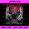 Horror Thug Life PNG, Killer Characters PNG, Scary Movie Villains PNG