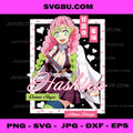 Demon Slayer, Kimetsu no Yaiba, Mitsuri Kanroji Pink Heart PNG