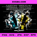 Mortal Kombat Klassic PNG, Sub Zero Scorpion PNG, Retro Game Art PNG