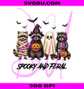 Spooky And Feral PNG, Cute Raccoon Ghost PNG, Feral Girl Halloween PNG