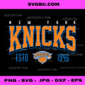 New York Knicks Battle Tested Basketball PNG, Team Fan Art PNG
