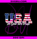 In God We Trust PNG, USA Patriotic PNG, Patriotic Christian PNG