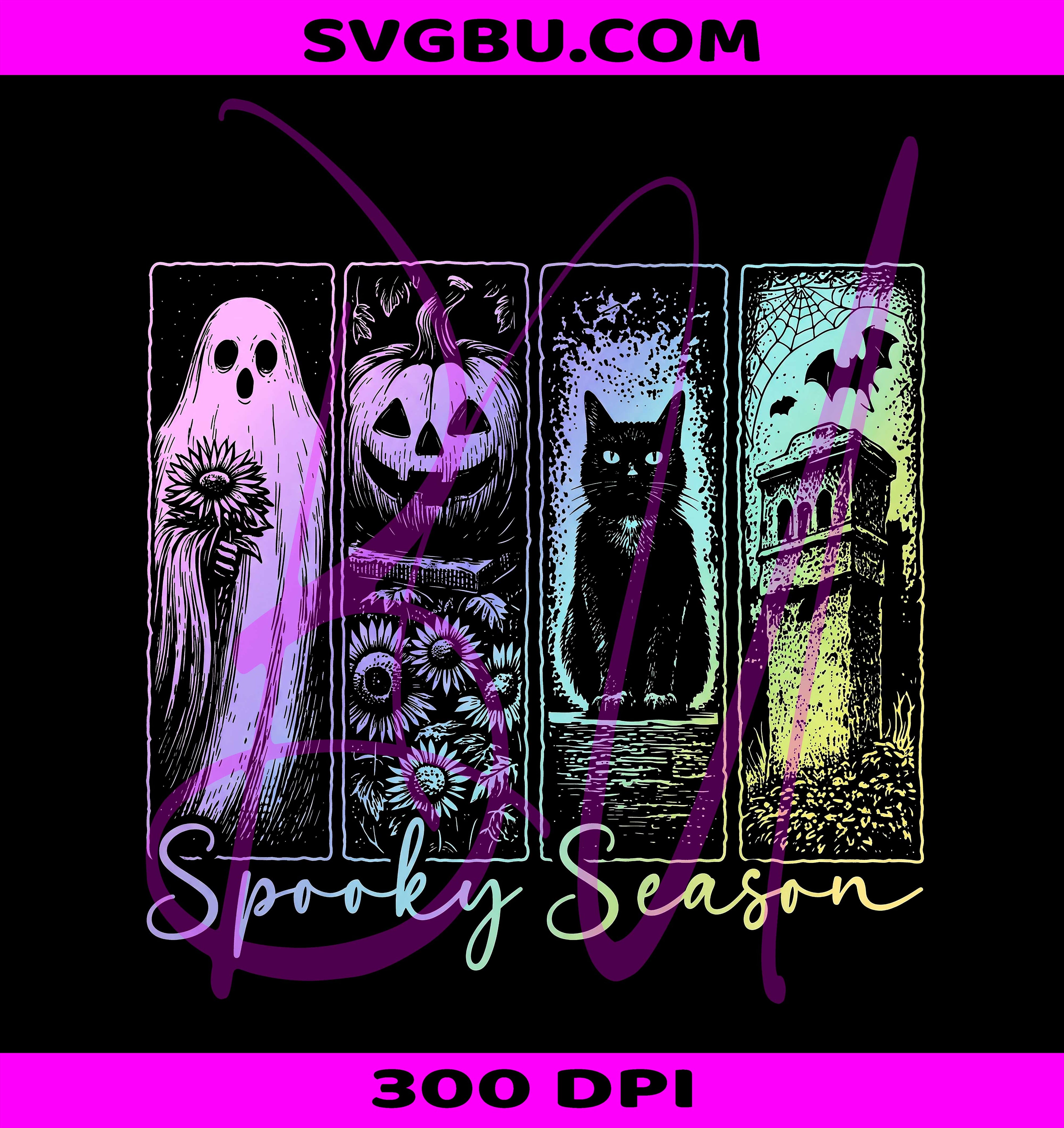 Spooky Season PNG, Womens Halloween PNG, Spooky Fall PNG