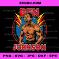 Ben Johnson Chicago Is Hungry PNG, Ben Johnson Fighter PNG, MMA Art PNG