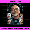 Tsutomu Shibayama Tribute PNG, Doraemon Memorial Art PNG, Anime Legend PNG