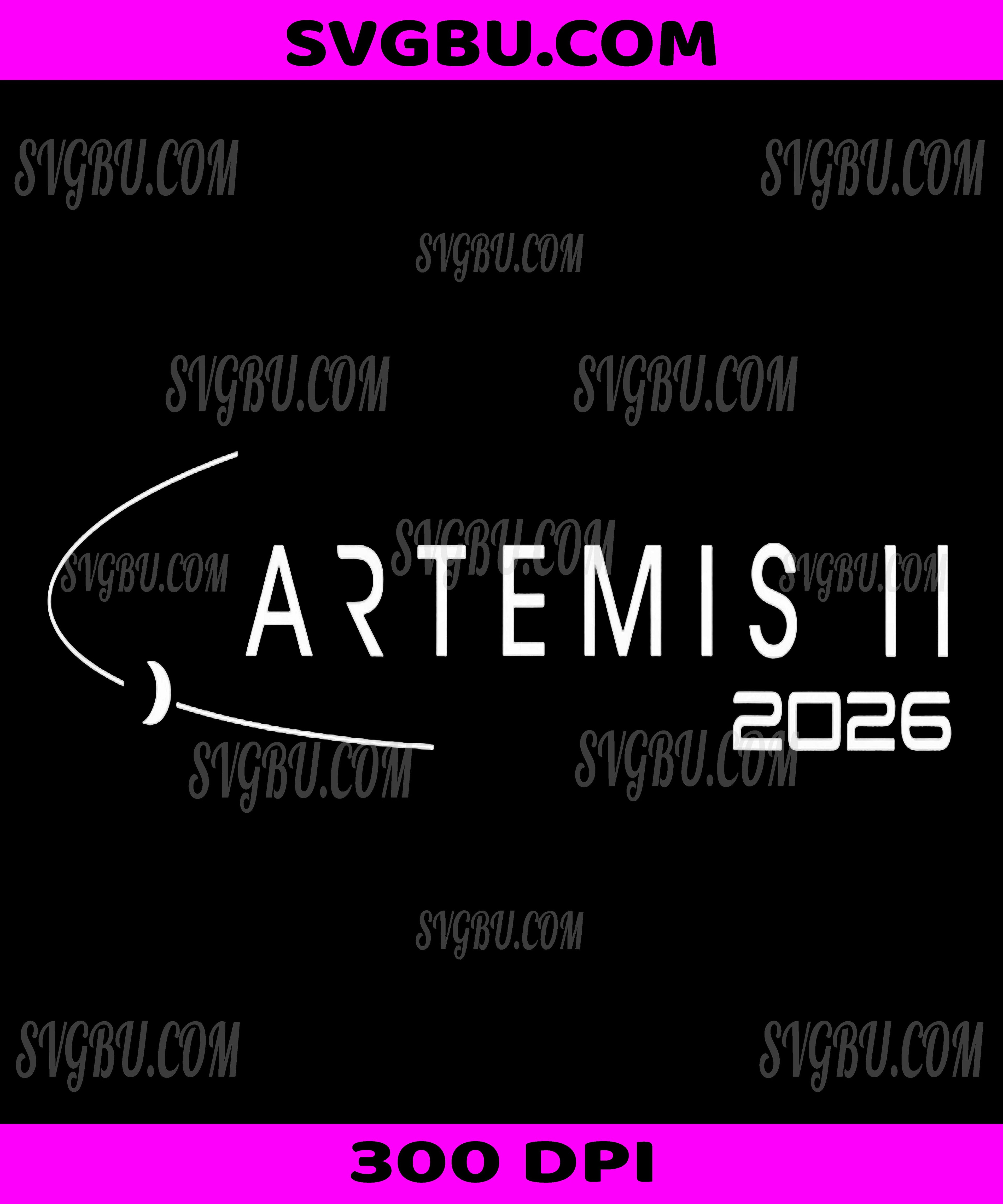 Artemis II Space Rocket, Moon Launch Mission Artemis 2 PNG