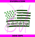 Weed Leaf American Flag PNG, 420 Cannabis PNG, American Flag Weed PNG