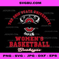 Ohio State Buckeyes Basketball Net Gray PNG Design File PNG
