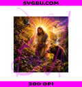 Yeshua Good Shepherd PNG, Berry Harvest PNG, Christian Nature PNG
