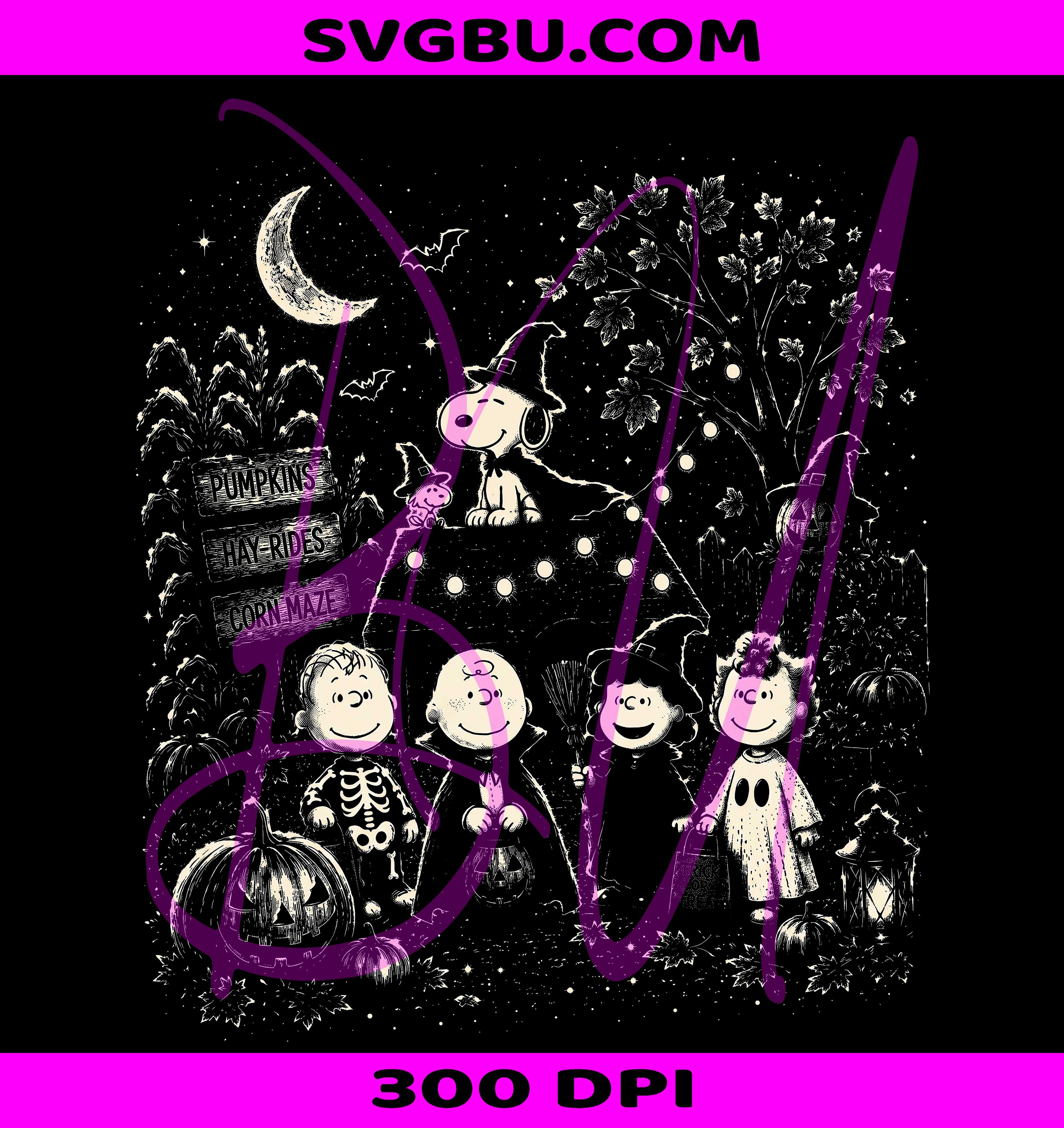 Snoopy Halloween PNG, Peanuts Halloween PNG, Trick Or Treat PNG