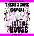 Horrors In This House PNG, Retro Ghost Pumpkin PNG, Mummy Halloween PNG