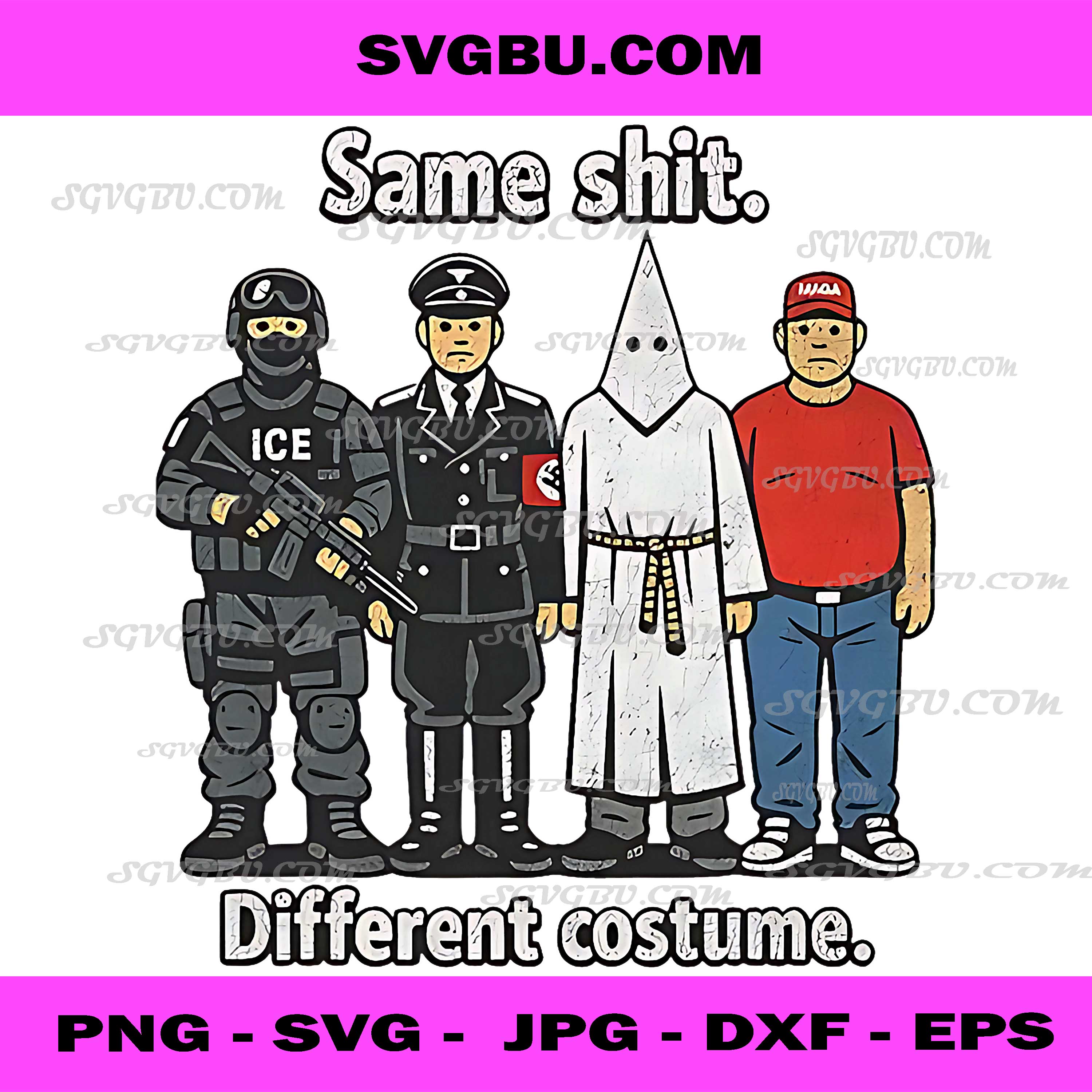 Same Shit Different Costume Sarcastic Quote PNG Design PNG