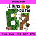 I Was 6 Now I'm 7 Pixel Gamer Birthday PNG, 7th Birthday Boy PNG