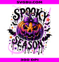 Spooky Season PNG, Retro Halloween PNG, Witchy Bats PNG