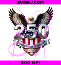 United States Of America 250th Freedom PNG, Patriotic Eagle US Flag PNG