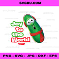 VeggieTales PNG, Joy to The World Larry The Cucumber PNG