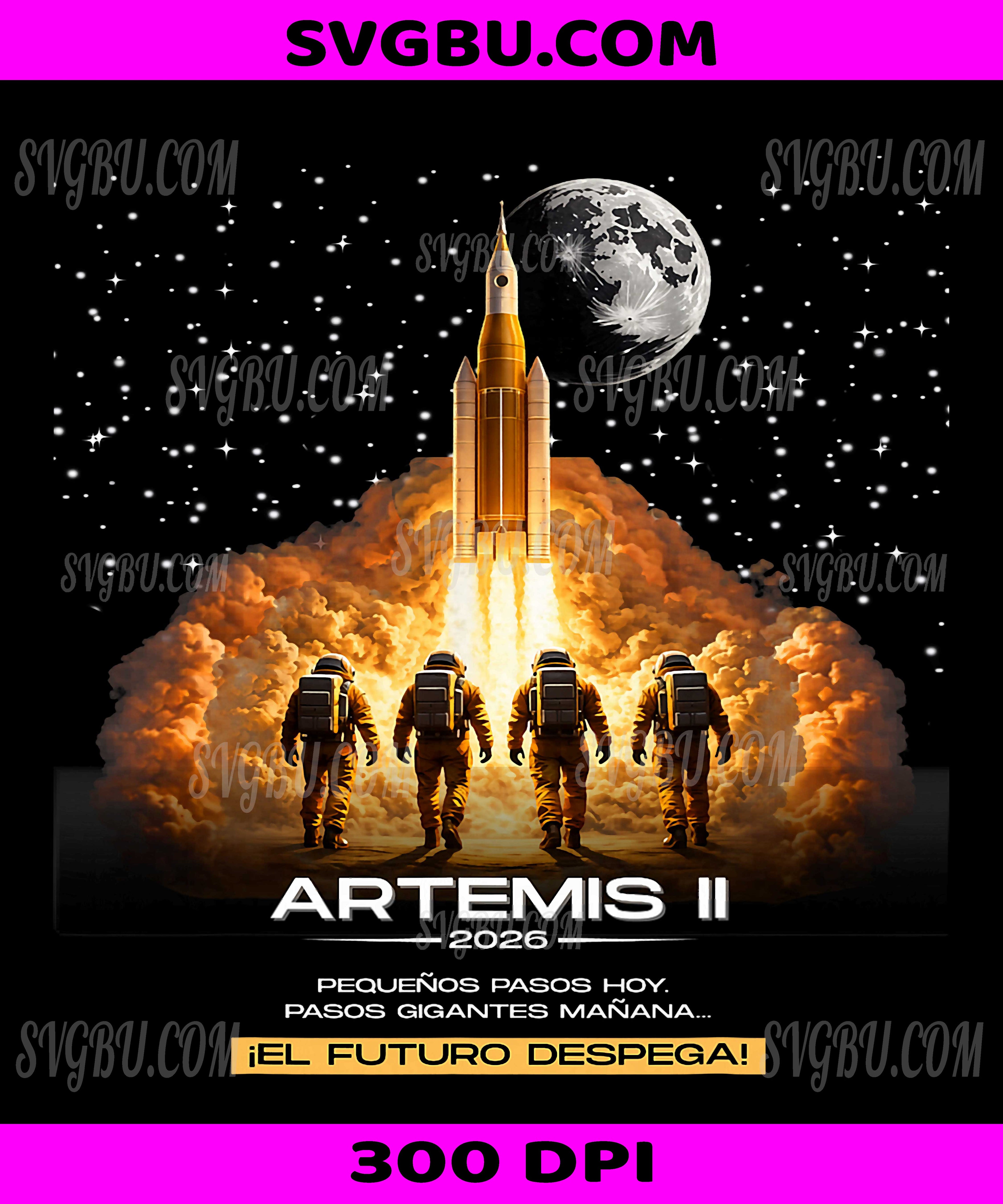 Artemis Launch To The Moon, Graduation Day Class Of 2026 PNG