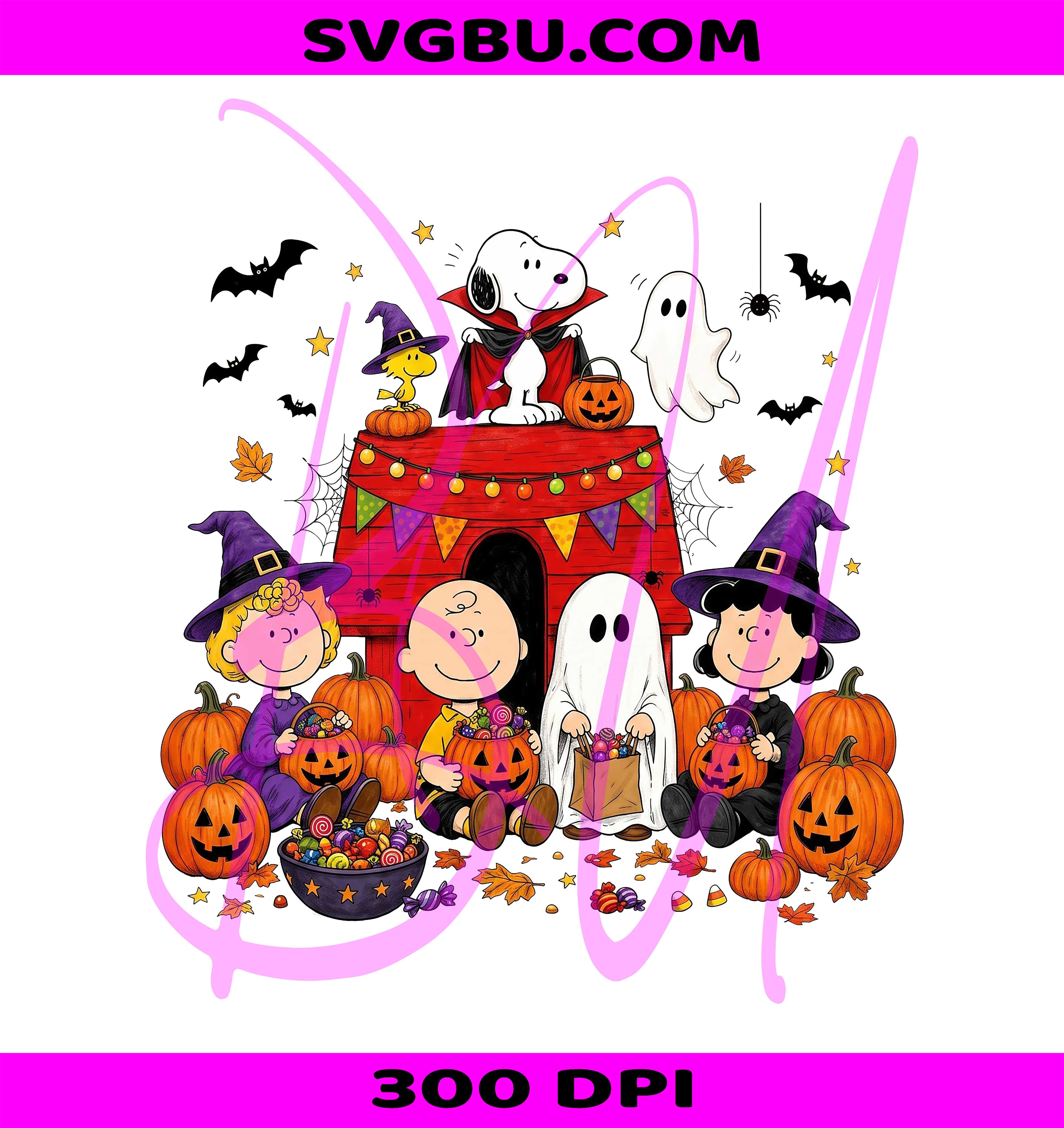 Cute Dog Peanuts PNG, Charlie Brown Halloween PNG, Spooky Boo Pumpkin PNG