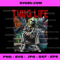 Gothic Trickster Art PNG, Spooky Thug Life PNG, Horror Parody PNG
