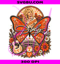 Dolly Parton PNG, Retro Tennessee PNG, Vols Country Music PNG