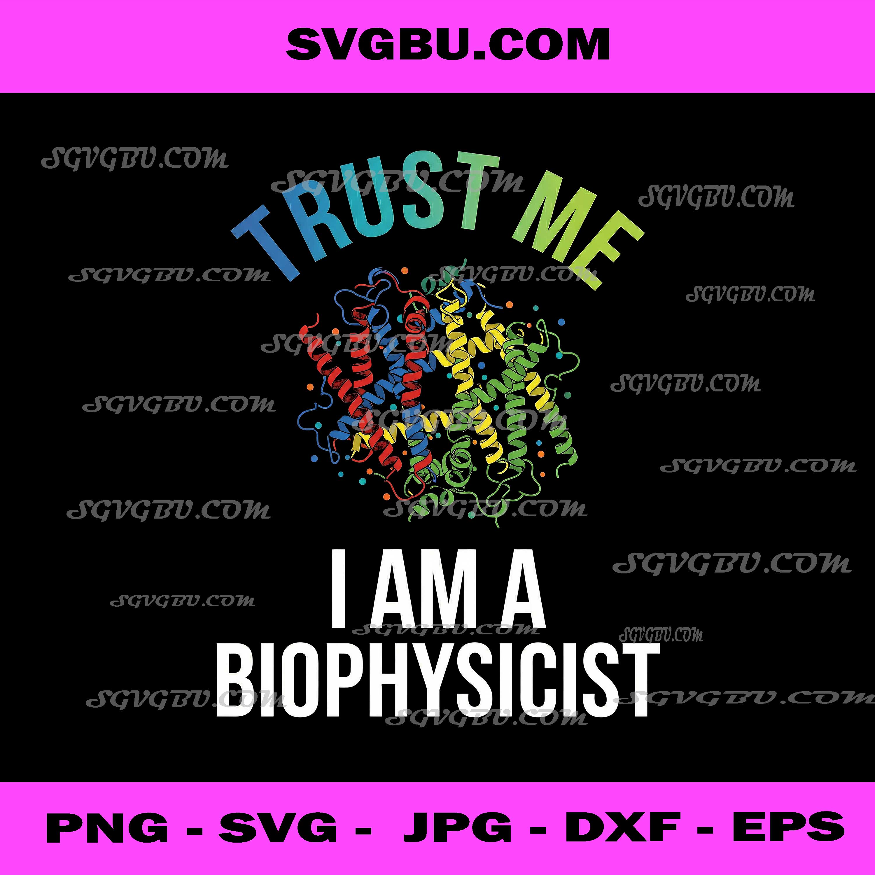 Trust Me I Am A Biophysicist, Science DNA Helix Art PNG