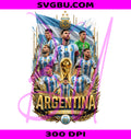 Argentina Football PNG, World Champions PNG, Argentina Soccer PNG