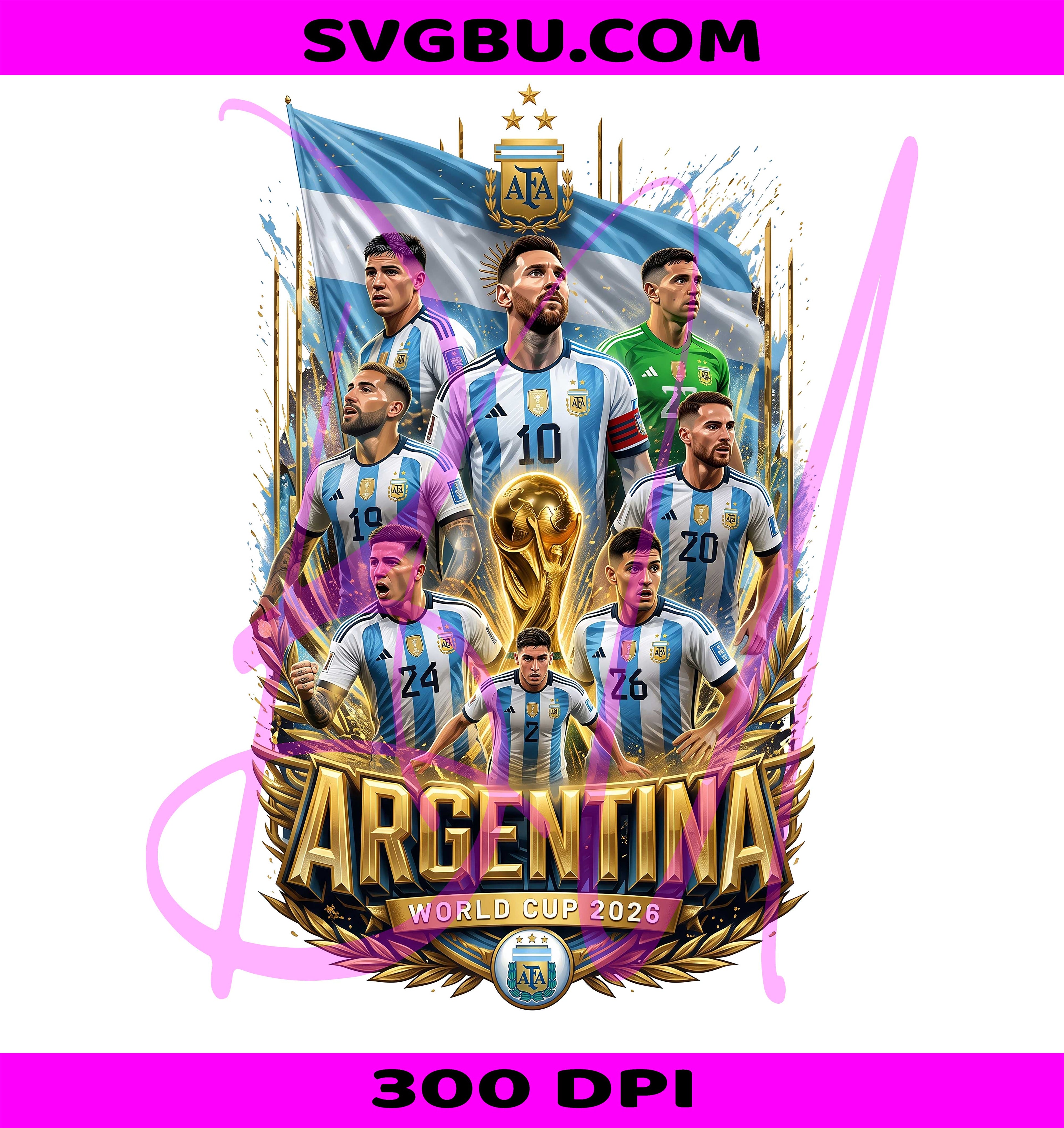 Argentina Football PNG, World Champions PNG, Argentina Soccer PNG
