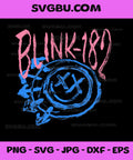 Official Blink-182 Smiley PNG, Retro Smile Face PNG, Blink 182 Rock PNG