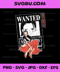 One Piece PNG, Anime Nico Robin Wanted Poster Outline PNG