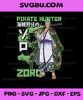 One Piece PNG, Anime Pirate Hunter Zoro Wano PNG